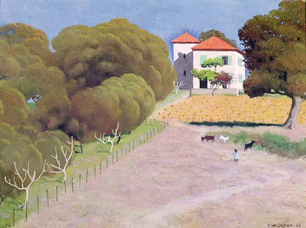Paesaggio, la casa col tetto rosso, 1924 - Musee d'Orsay, Paris